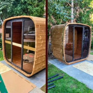 Cube Sauna Assembly Step 4
