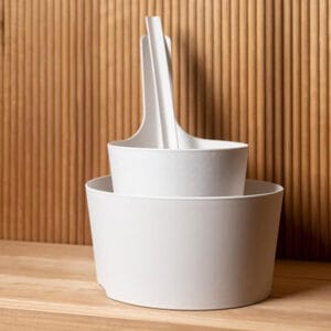 bucket and ladle for sauna