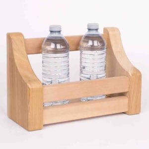 Cedar Bottle Shelf