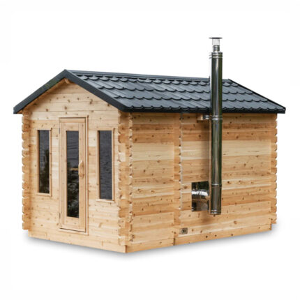Georgian Cabin Sauna with Changing Room