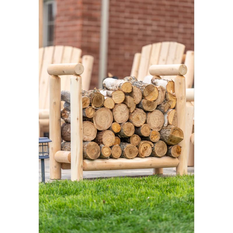 indoor firewood rack