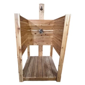 outdoor shower