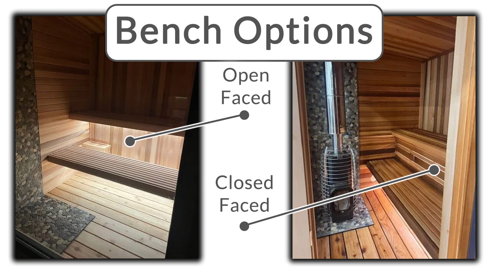 sauna bench
