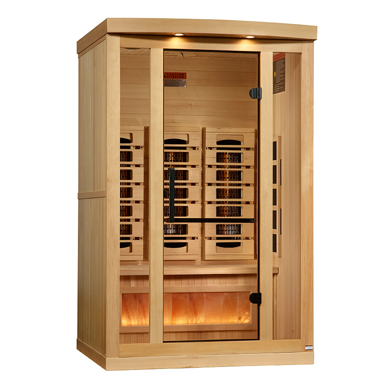 Golden Designs Inc Sunrise 2 person full spectrum indoor infrared sauna