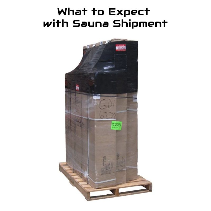 Karlstad Outdoor Hybrid Sauna shipping and delivery