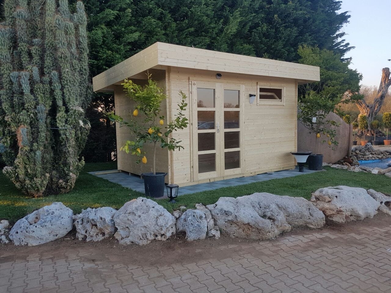 The Independence Studio modern shed home style structure for office studio or backyard retreat