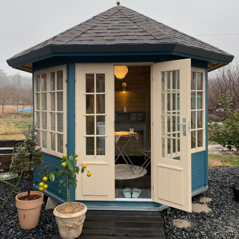 The Patriot Pavilion DIY gazebo for backyard studio garden retreat or creative space