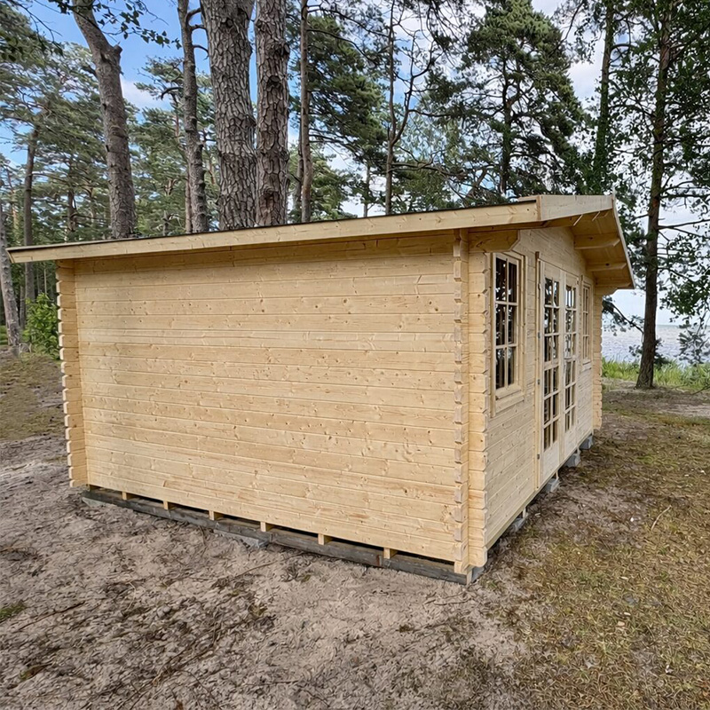 The Heritage Garden House shed kit for guest space garden retreat or lake property