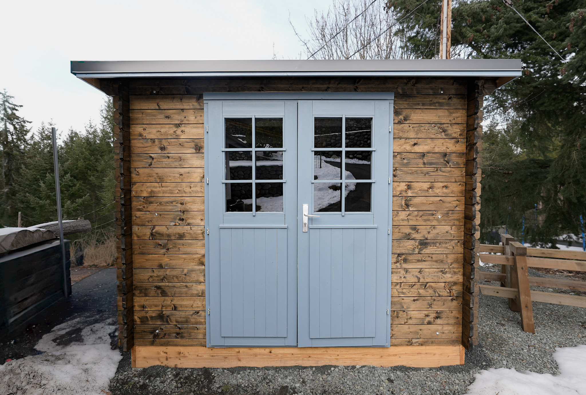 The Settler Storage Shed outdoor storage shed for tools gear and backyard organization