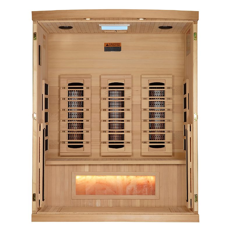 3 Person Infrared Sauna with Himalayan Salt Bar | Supernova Model | Full Spectrum - Image 4