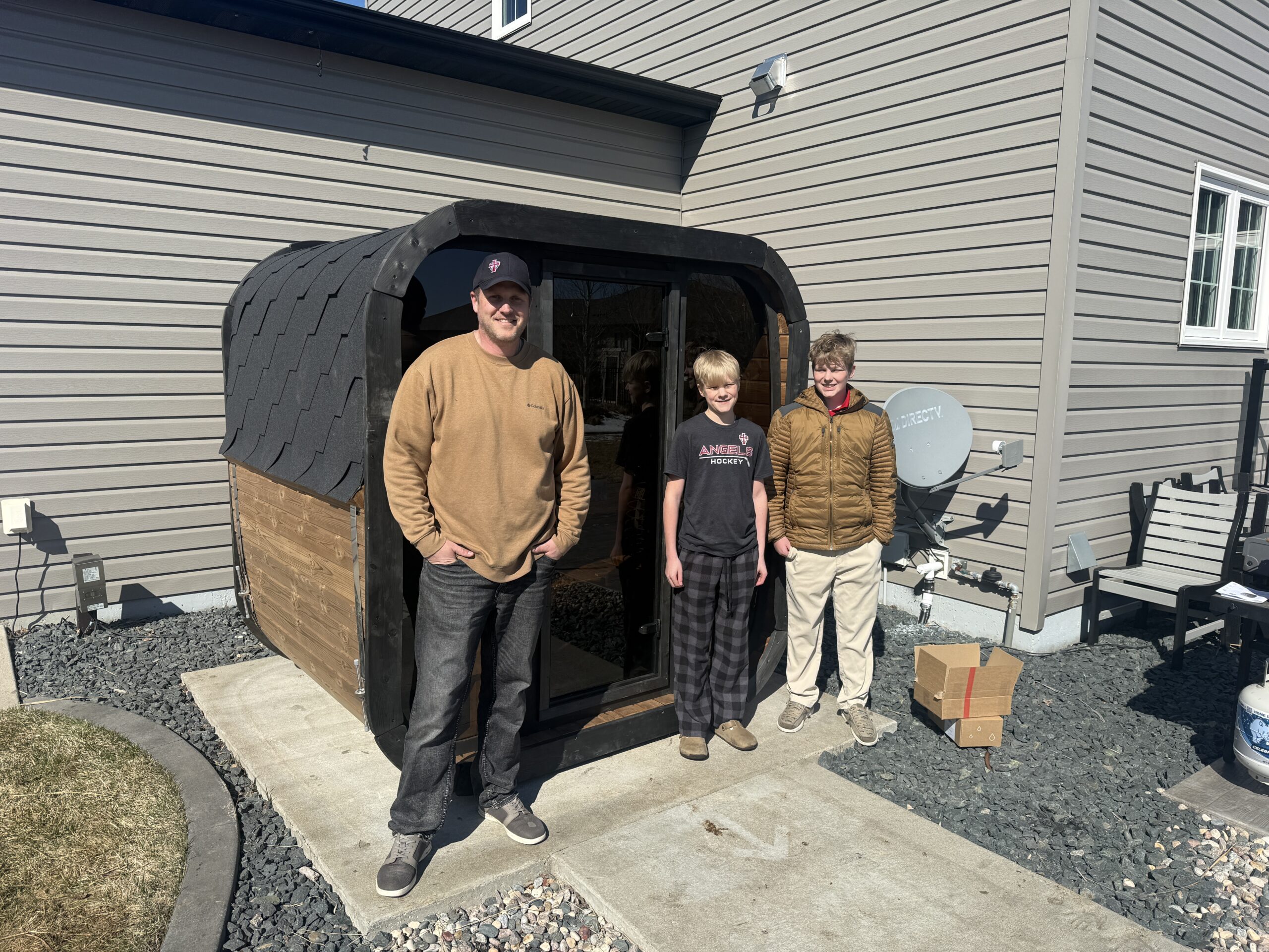 4 Person Outdoor Backyard Sauna Kit | SaunaLife Sauna Cube | 7.5' x 6' | 185 cu. ft - Image 16