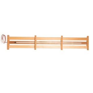 75" Lighted Signature Sauna Backrest | Cedar with LED & Remote