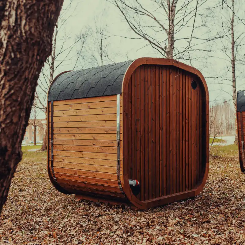 4–5 Person ThermoWood® Sauna | MW16 Outdoor Cube Sauna Kit | 180 cu. ft. - Image 8
