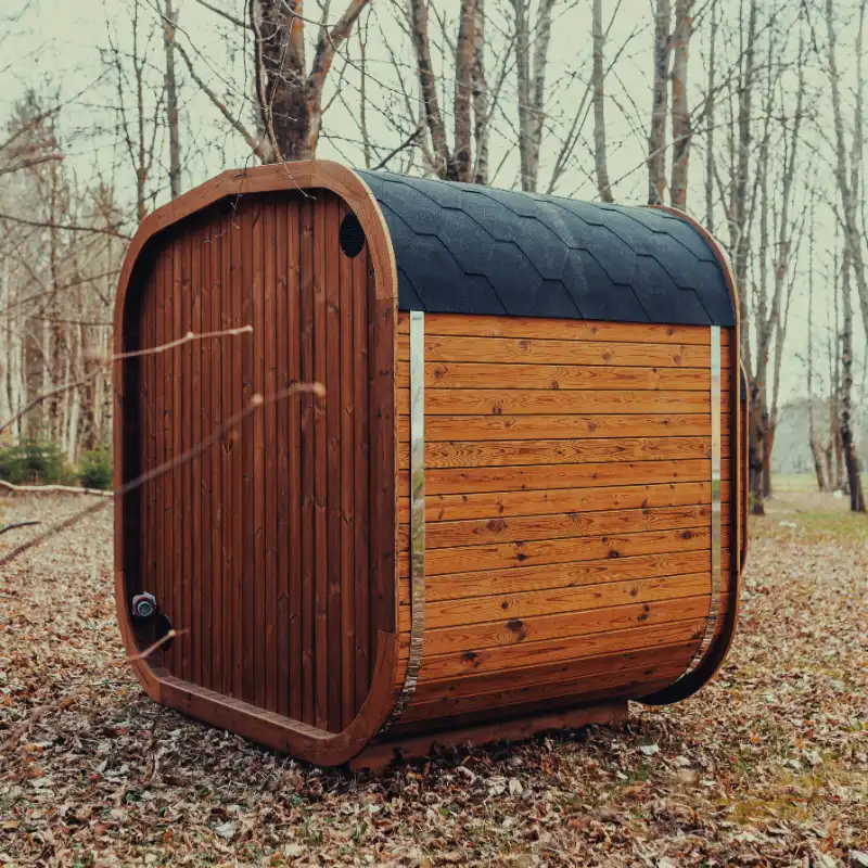 4–5 Person ThermoWood® Sauna | MW16 Outdoor Cube Sauna Kit | 180 cu. ft. - Image 9