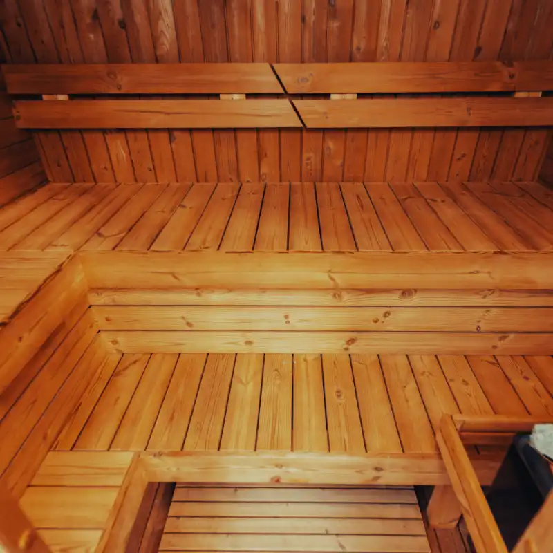 4–5 Person ThermoWood® Sauna | MW16 Outdoor Cube Sauna Kit | 180 cu. ft. - Image 10
