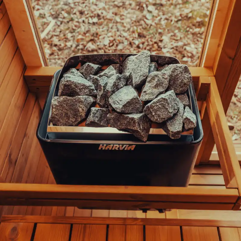 4–5 Person ThermoWood® Sauna | MW16 Outdoor Cube Sauna Kit | 180 cu. ft. - Image 13