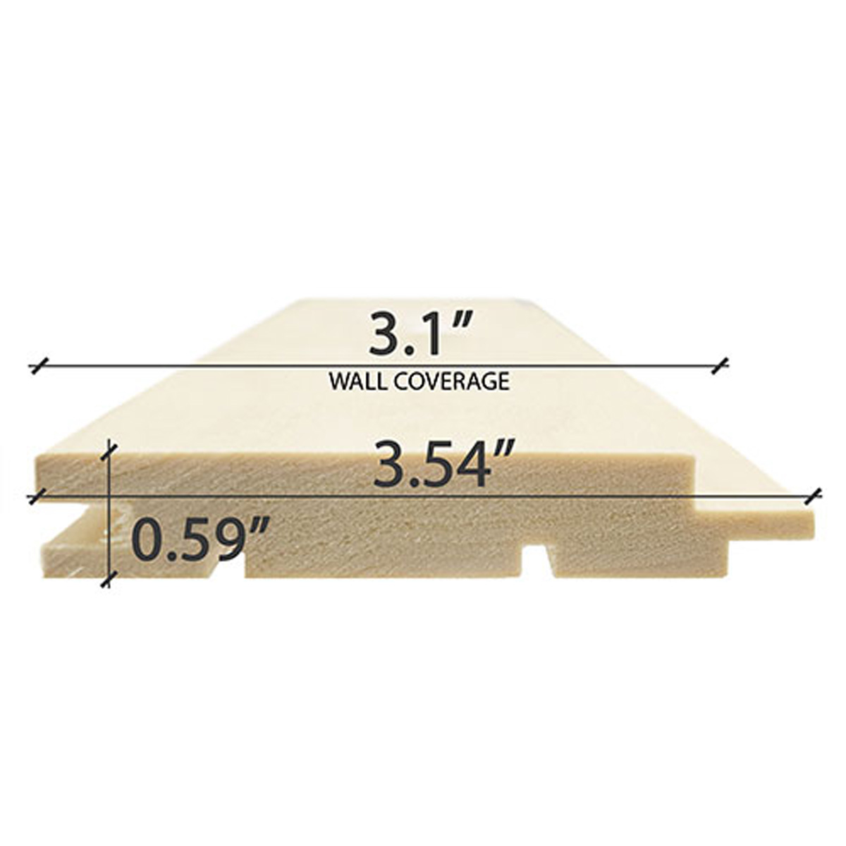Alder 1x4 T&G STS4 | Sauna Wood | Tongue & Groove | STS4 Profile | Nickel-Gap | Wall Material - Image 5