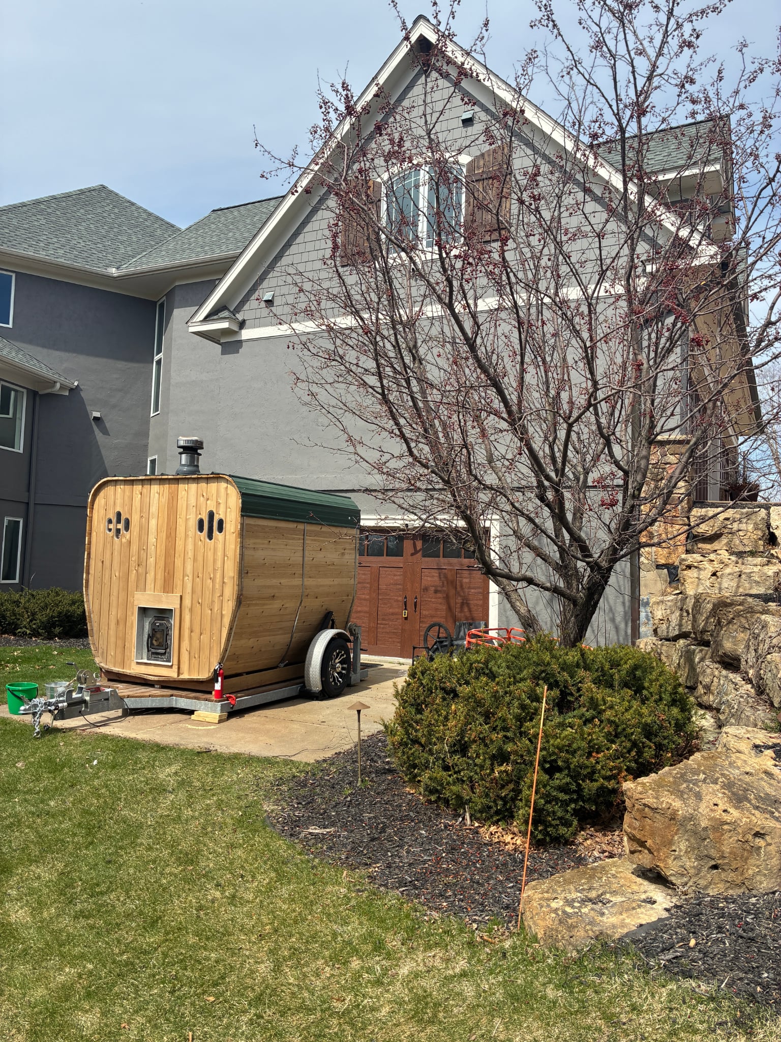 Sauna Trailer | Crank-Down Galvanized Steel | Multiple Widths and Lengths - Image 15
