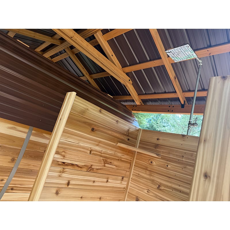 Western Red Cedar Outdoor Shower - Image 3