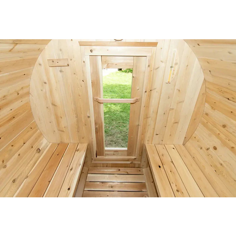 4 Person Cedar Barrel Sauna | Harmony Collection | Canadian Timber Cedar Sauna | 240 Cu. Ft. - Image 19