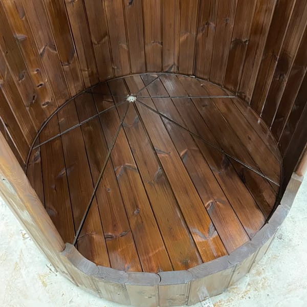 Outdoor Shower Kit | SaunaLife Barrel Shower | Model R3 - Image 8
