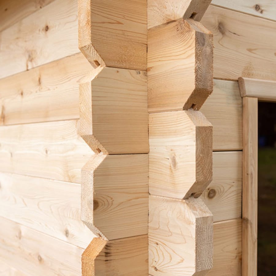 6 Person Outdoor Sauna Cabin | Georgian Collection | Canadian Timber Cedar Sauna | 390 cu. ft - Image 4