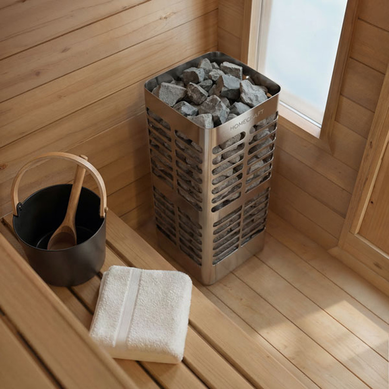 4 Person Outdoor Cabin Sauna | Palmer Collection | Canadian Timber Cedar Sauna | 260 cu. ft - Image 7