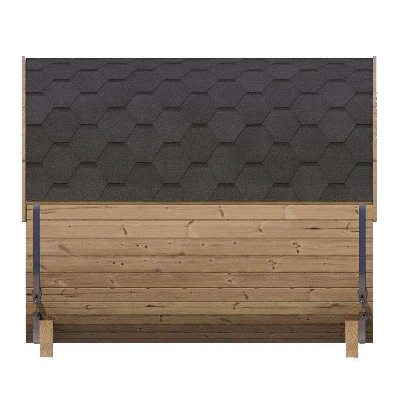 4 Person Outdoor Barrel Sauna | Sauna Life | Model E7G | Glass Front - Image 3