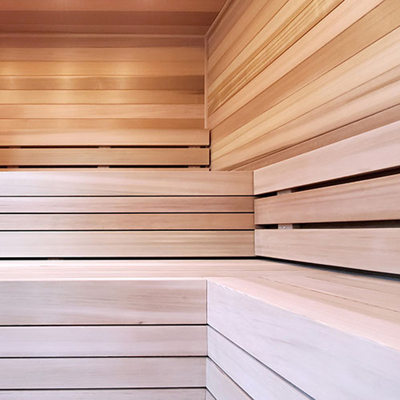 Cedar 1" x 6" T&G V2E | Sauna Wood | Vertical Grain | Clear Grade A+ | Tongue & Groove | V-Joint on 2 Edges of the Smooth Face | Wall Material - Image 4