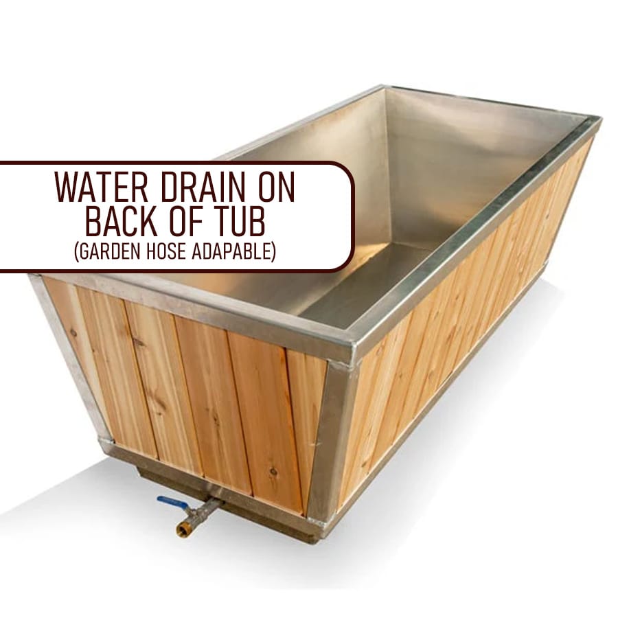 Cold Tub Polar Plunge Edition | Canadian Timber  | Premium Cedar Cold Therapy Tub - Image 9