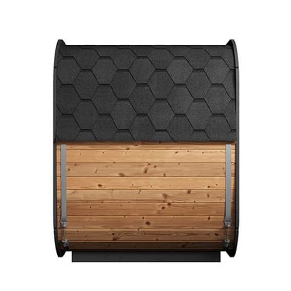4 Person Outdoor Backyard Sauna Kit | SaunaLife Sauna Cube | 7.5' x 6' | 185 cu. ft - Image 3