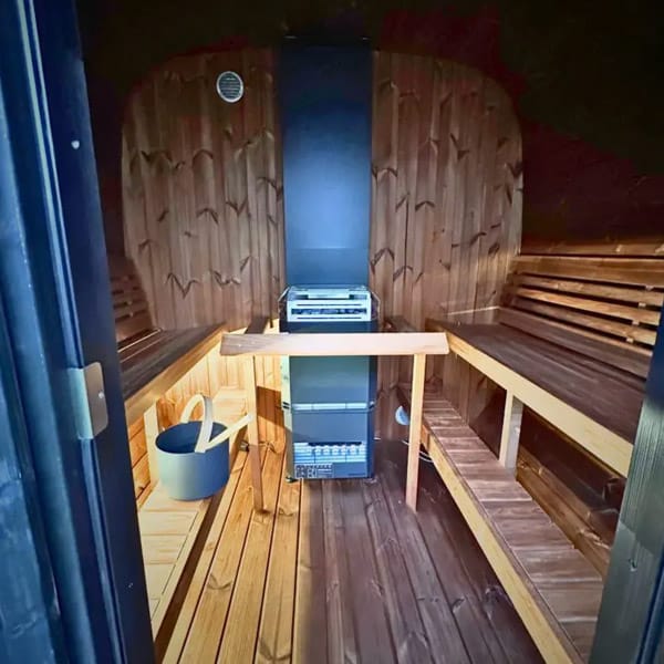 6 Person Thermowood Sauna Kit | SaunaLife Outdoor Cube Sauna | 8.5' x 8' | 382 cu. ft - Image 17