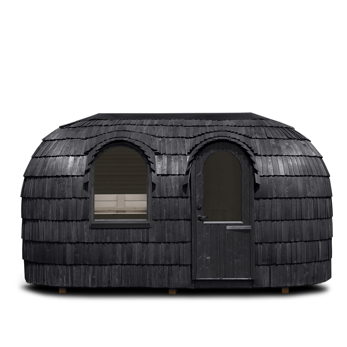 4 - 6 Person Iglusauna Double | Electric Sauna | Ebony or Chestnut