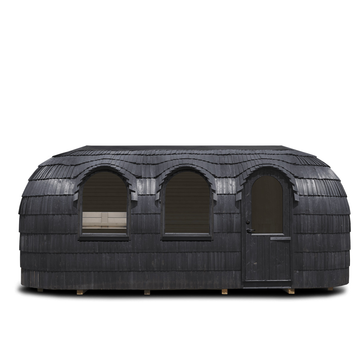 6 Person Iglusauna Triple | Electric Sauna | Ebony or Chestnut