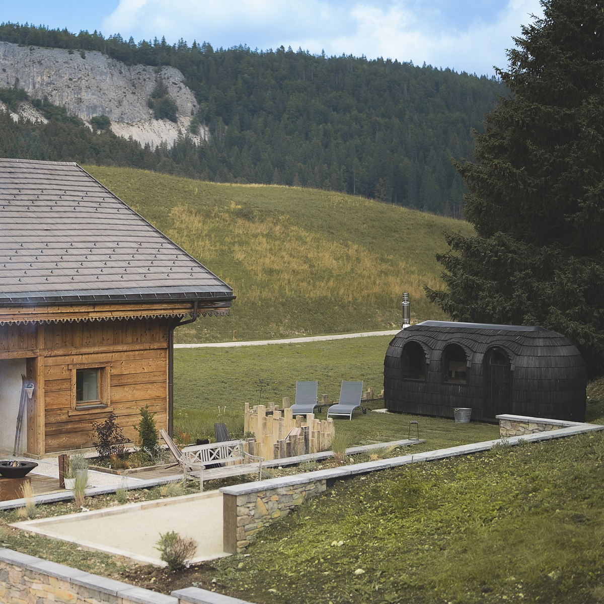6 Person Iglusauna Triple | Wooden Sauna | Ebony or Chestnut - Image 12