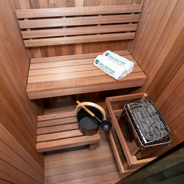 2 Person | Canadian Timber |  Element Series Nook | Thermowood Sauna - Image 4