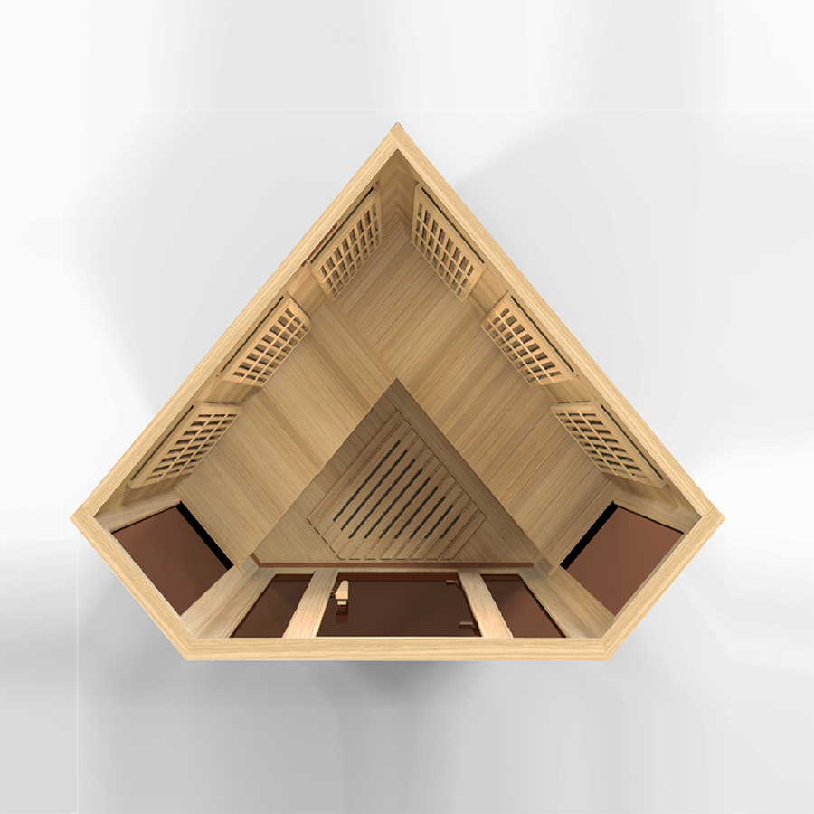 3 Person Maxxus Cedar Sauna | Corner Room Sauna - Image 6