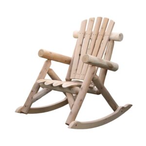 Cedar Log Rocking Chair | Lakeland Mills Edition | Northern White Cedar