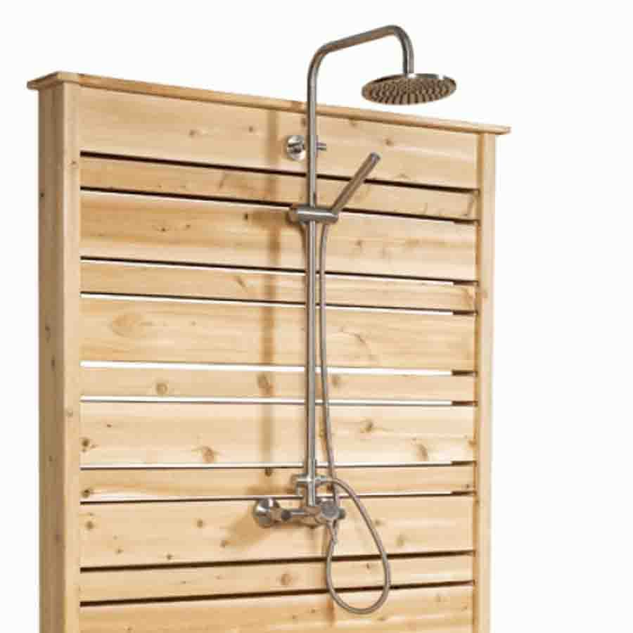 Outdoor Shower Kit | Savannah Model | Canadian Timber Cedar Outdoor Shower - Image 2