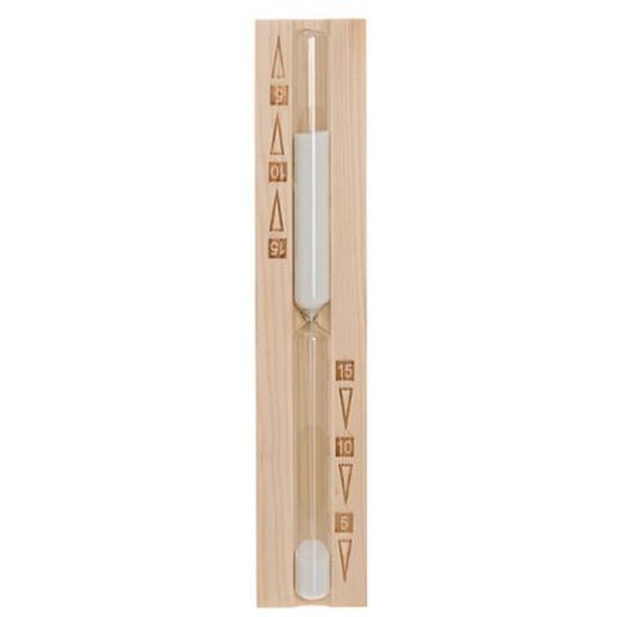 Sand Timer for Sauna | Pine, Thermo-Alder, & Black - Image 2