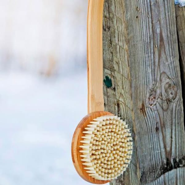 Sauna Bath Brush Long Handle | KOLO Brand Sauna Brush 2 - Image 3