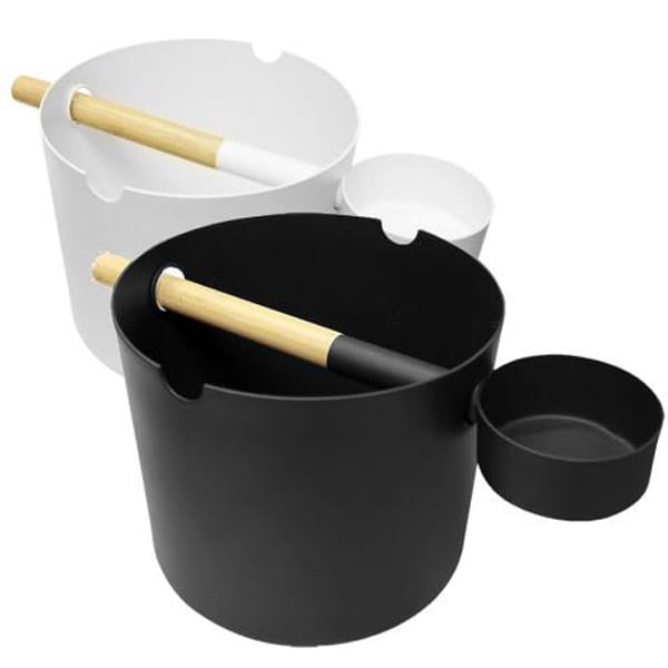 Buckets & Ladles for Saunas | KOLO Black & White Combos - Image 3