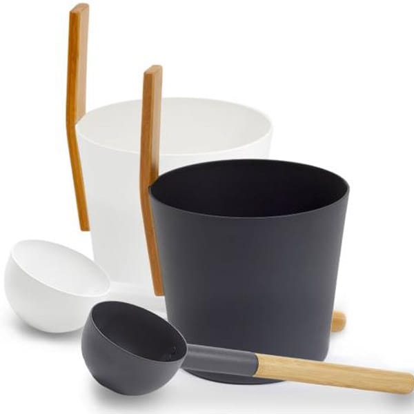 Buckets & Ladles for Saunas | KOLO Black & White Combos - Image 2