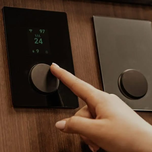 HUUM UKU Glass/Mirror/Gold | Sauna Heater Control Panel | Wi-Fi Digital - Image 10