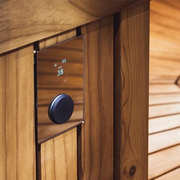 HUUM UKU Glass/Mirror/Gold | Sauna Heater Control Panel | Wi-Fi Digital - Image 12