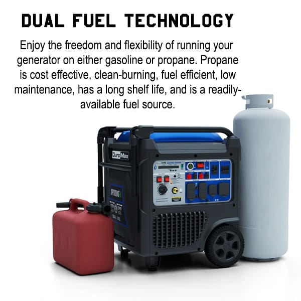 Sauna Electric Heater Generator | 11,000 Watt Portable | Dual Fuel Inverter w/ CO Alert - Image 10