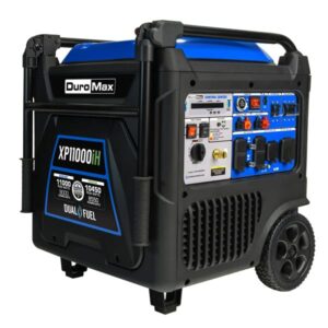 Sauna Electric Heater Generator | 11,000 Watt Portable | Dual Fuel Inverter w/ CO Alert