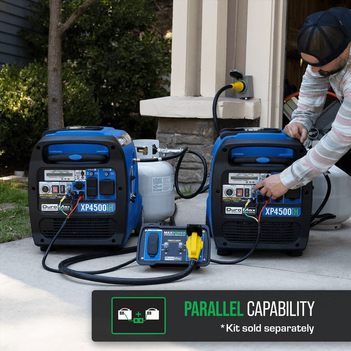 4,500 Watt Portable Invertor Generator | Dual Fuel Inverter w/ CO Alert - Image 6