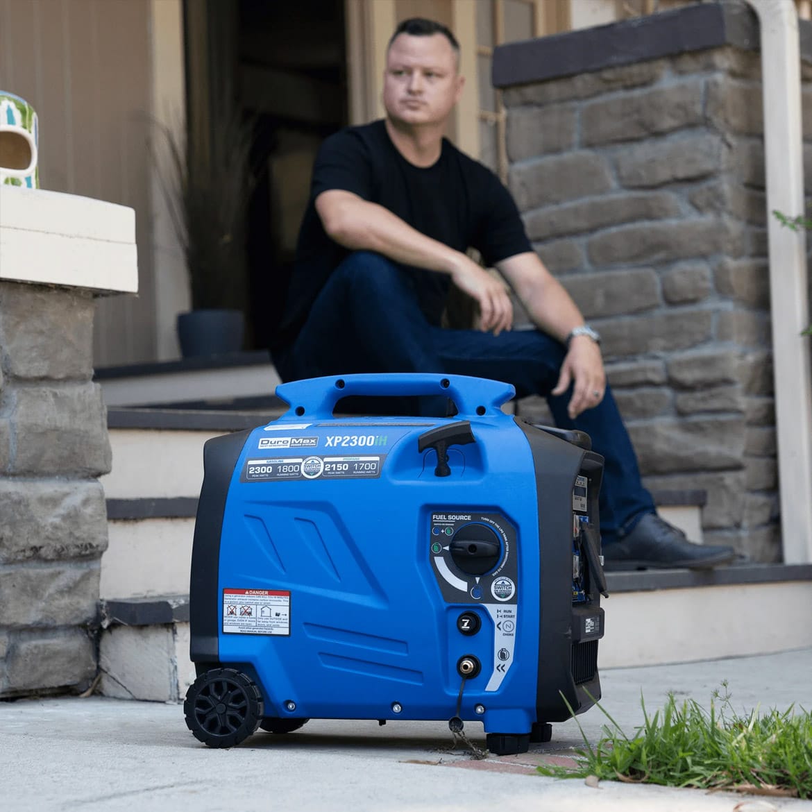 2,300 Watt Portable Invertor Generator | Dual Fuel Inverter w/ CO Alert - Image 3