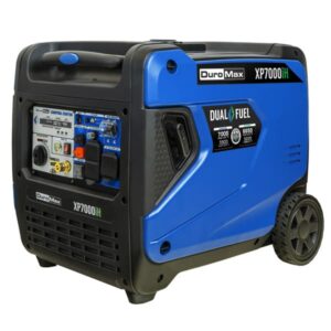 Cold Plunge Generator | 7,000 Watt Portable | Dual Fuel Inverter w/ CO Alert
